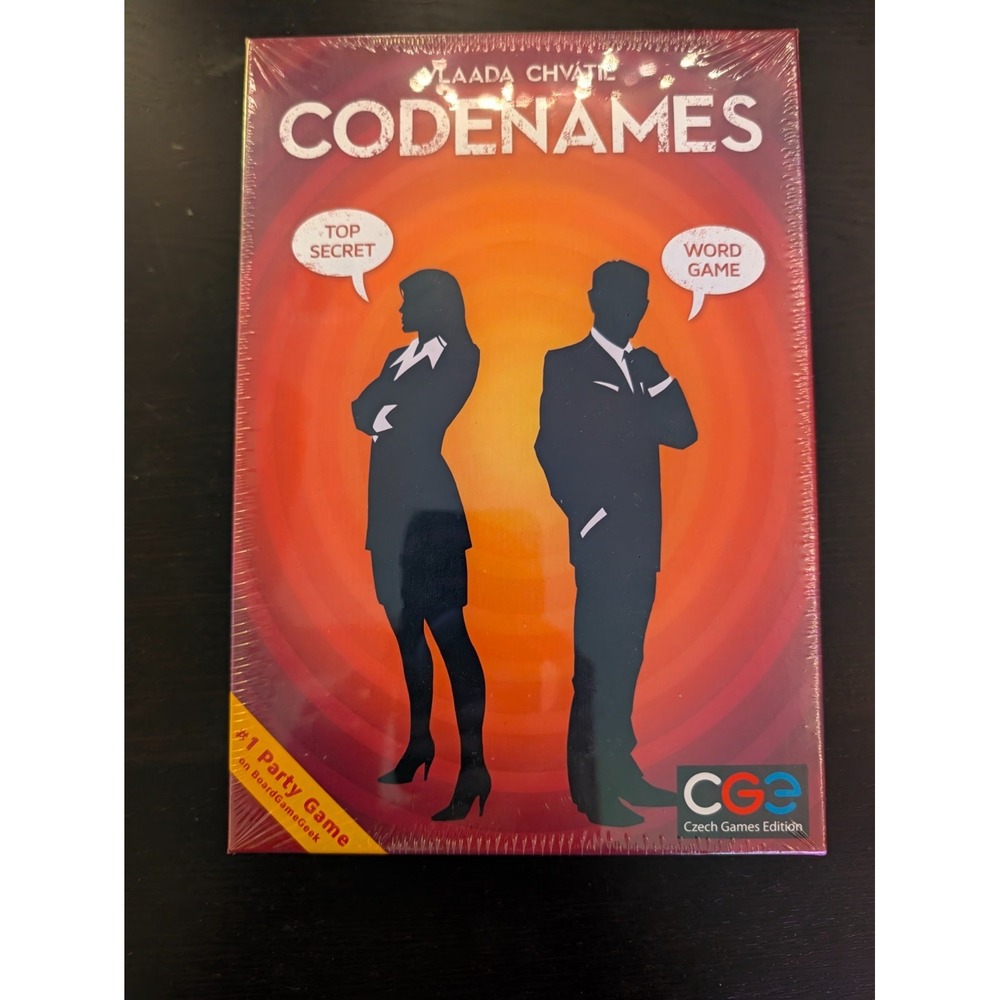 Codenames Board Game Czech Games Edition CGE00031 New Sealed Party Word Game